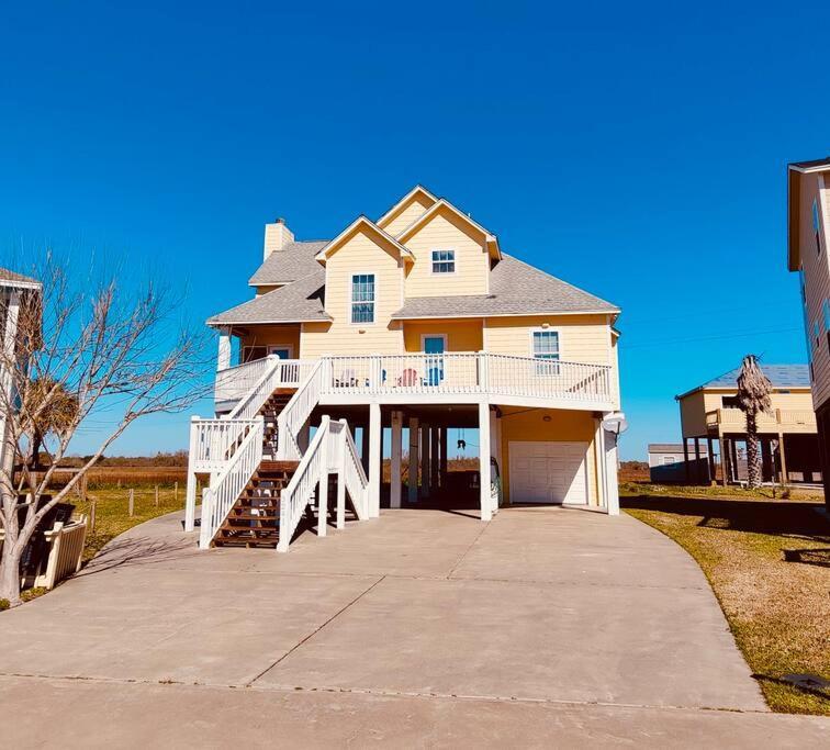 Sunny Delight - Sleeps 10 - Generous Space! Bolivar Peninsula Ngoại thất bức ảnh